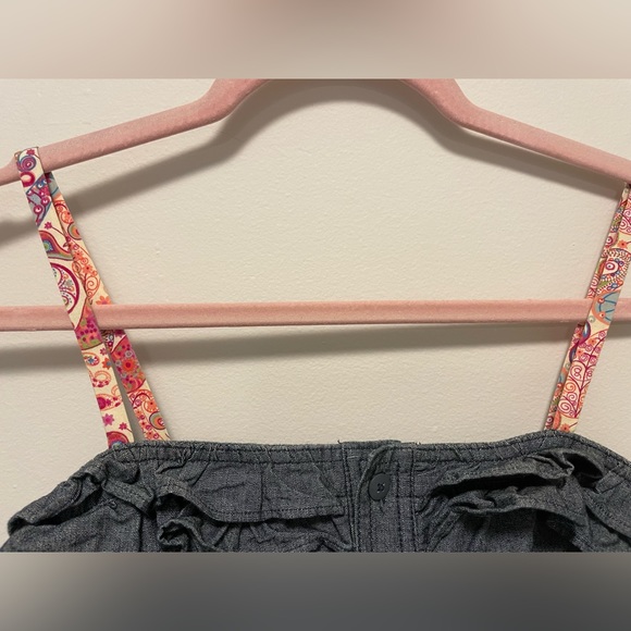 EUC LIBERTY OF LONDON denim romper - Picture 2 of 3